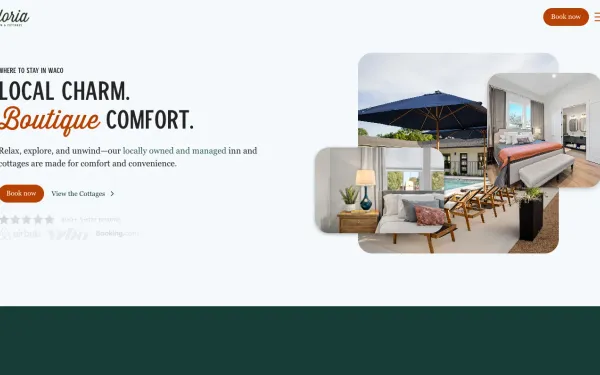 Gloria Inn website preview