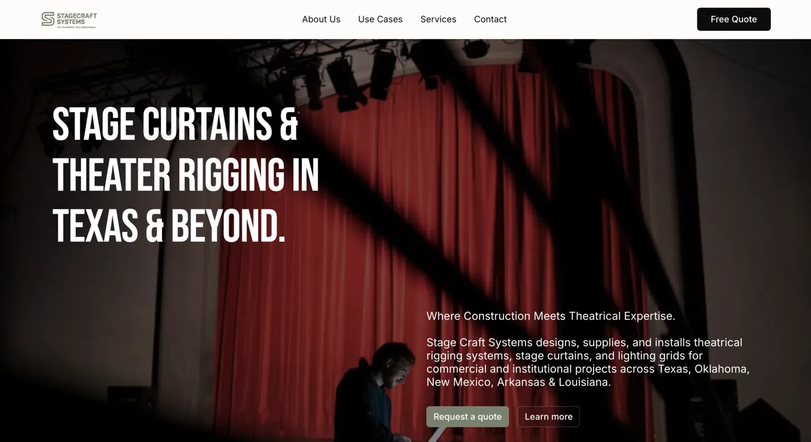 Stagecraft Systems website