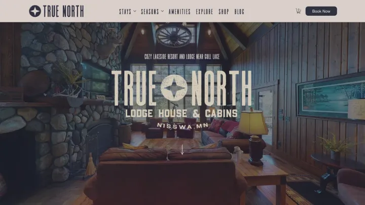 True North website preview